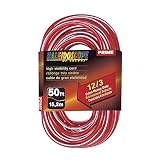 Prime Wire & Cable KC500328 50-Feet 12/3 SJTW Kaleidoscope Extra Heavy Duty Outdoor Extension Cord w