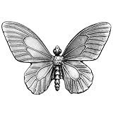 Big Sky Hardware Sierra Lifestyles Butterfly Knob, Pewter [並行輸入品]