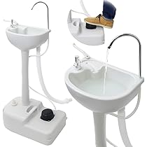 Amazon | iimono117 ポータブル洗面台 ポータブル手洗い台 17L シンク