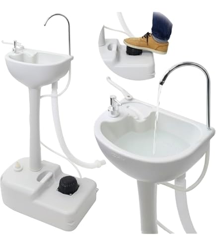 Amazon | Vifxucyポータブル洗面器 シンク ポータブル洗面台 洗面台