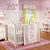 Butterfly Love 4 Piece Baby Crib Bedding Set by NoJo by NoJo