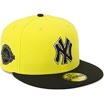 New Era 59FIFTY イエロー ブラック キャップ 7 1/2チェーン 59FIFTY ベーシック ブラック ゴールドフラッグ | ニューエラ