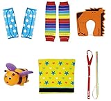 ラヴィギフト6点セットベルトカバー ブルー レインボー ライオン 昆虫C 腹巻イエロースター ホルダーレインボー lv-g09‐20