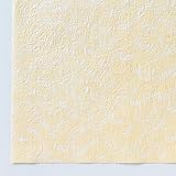 めでたや 和紙 夢和楽 流水 黄色 94×64cm 1枚 大判 もみ紙 イエロー ラッピングペーパー ディスプレイ 工作 手作り クラフト ペーパー 包装紙