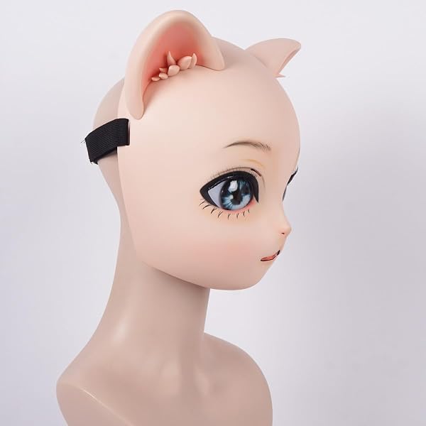 Amazon.co.jp: HIDOLLS x Lily Milk HD04 Lilith Cat Head Kigurumi