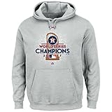 Houston AstrosメンズBig & Tallマジェスティック2017世界シリーズChampions Locker Room Pullover Hooded Sweatshirt – Heat