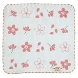 シンジカトウ ひだまり暮らしの和タオル タオルチーフ サクラ SKTC014-02