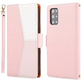 Grandoin Samsung Galaxy S20 Plus SC-52A SCG02 5G 用 Galaxy S20 Plus カバー 手帳型 SC-52A SCG02 手帳型 ケース Samsung Galaxy S20 Plus 財布型 Galaxy S20 Plus 携帯カバー Galaxy S20 Plus カバー 高級合革 内蔵マグネット 二つ折り 携帯カバー カカード入れ スタンド機能 落下防止 レンズ保護 落ち着いた色 軽量 便利 - 粉