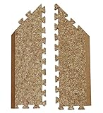 追加マット C30-CH18（中目）専用 (L字マット2枚) コルクマット 厚み1.8cm 30cm角 極厚チェンジ フロアーマット 防音 赤ちゃん ペット ジョイントマット