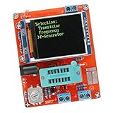 Dovewill テスター　トランジスタ　ダイオード　周波数　 メーター　PWM　信号　発生器　DIY GM328　キャップ　ESR　