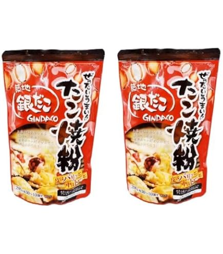 Amazon.co.jp: 【大容量1kg】築地 銀だこ ぜったいうまい！ たこ焼粉