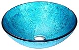 アクセントシリーズdeco-glass容器シンクでエメラルドIce