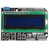 DC 5V HD44780 1602 LCD ディスプレイモジュール 16×2キャラクタ LCDブルーブラックライト