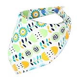 Prettyia ベビー　幼児　コットン　ビブ　唾液タオル　よだれかけ　バンダナ　ヘッドスカーフ　柔らかい　10種類選べ - パターン4