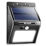 Haborスーパー明るい20 LEDソーラーパワーライトソーラーモーションワイヤレスExteriorセキュリティ照明