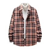 シャツ メンズ チェック 長袖 メンズ ボタン レジャー ス tシャツ プリント 耐久性 スポーツ フィットネス プリント Tシャツ リラッ