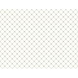 York Wallcoverings Black and White Sm Scale Diamond Wallpaper Memo Sample, 8 by 10-Inch, White/Black