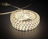 CBConcept UL Listed, 10 Feet, 1080 Lumen, 4000K Soft White, Dimmable, 120V AC Flexible Flat LED Stri