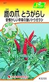 カネコ種苗 野菜タネハイクオリティ317 鷹の爪 とうがらし 10袋セット