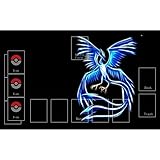 Amazon プレイマット カードゲーム ポケモンカード プレイマット プレイマット 遊戯王 ハーフ プレイマット カードゲームザイズ60ｘ35cm 収納袋付き Nbvnbv スポーツ アウトドア