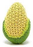 Pebble knitted vegetable rattle - corn [並行輸入品]