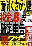 面倒くさがり屋でも税金を8割安くする確定申告の裏ワザ