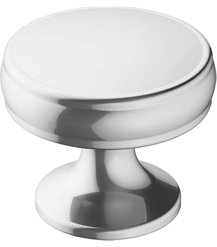 Amerock Bar Cabinet Pull – Polished Chrome, 3-Inch (76mm) Center-to-Center, 1-Pack – Modern Drawer Handle For Cabinets, Furniture – With Mounting Hardware