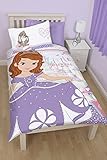 オフィシャルグッズシングル掛布団カバー＆枕カバーセット★ ちいさな プリンセス ソフィア Sofia the First Academy [並行輸入品]