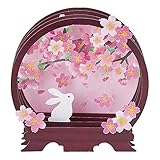 サンリオ 春カード ポップアップ 丸棚桜とうさぎ P4312