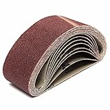 Generic 10Pcs 686X50Mm 40-240 Grit Zirconia Abrasive Sanding Belts Non-Standard Paper Belt