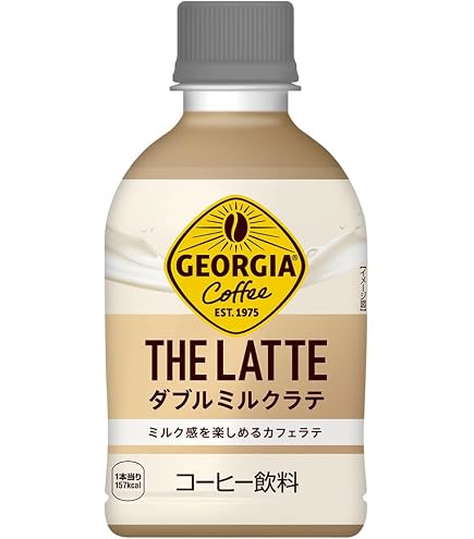 Amazon.co.jp: コカコーラ ジョージア 贅沢カフェラテ 280g缶 24本入