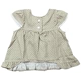 《春夏対応》(日本製) Joues douces(ジュース デュース) ガーゼ水玉プリントチュニック 95cm /BE NO.DP-71800