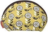Nicky James ラウンドトラベルポーチ ブルームマスタード G56969