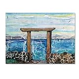 ゲートウェイto Michigan Laurenモス、18 x 24インチキャンバス壁アート