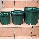 ＩＴＡＮＳＥ スリット鉢 7号・8号・10号鉢/各1個セット(計3個)【用途で選べる鉢・用品】側面にまで大きいスリットが入っているので、空気に触れることを嫌う根が用土の中でバランス良く育ちます。根の旋廻現象(サークリング)防止！水が溜まらず根腐れなし！植え替え簡単！