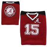 University of Alabama Hats : Alabama Crimson Tide # 15 Football手首汗止めバンド – Crimson