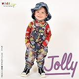 (マイファーストヒステリック) MY FIRST HYSTERIC Like a Denim Viscotex　MINI＆ロゴ総柄サロペット