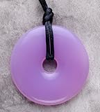 Teething Bling Amethyst Purple Donut Shaped Pendant by Teething Bling [並行輸入品]