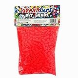 AteaMart DIYビーズ 5mm 1パック当たり1000ピース ピュアカラー (ブライトレッド)並行輸入品