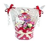 ハローキティ　おむつケーキ　女の子　出産祝い　ギフト　パンパースS