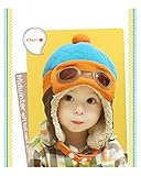 ぽかぽか バイカラー もこもこ ベビー帽子 キッズ帽子 5色 パイロット 新生児帽子 赤ちゃん 帽子/ベビー マフラー・ストール・スヌード・ネックウォーマー ハロウィン パーティ バスデー 子供帽子 