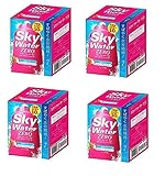 SDKWDH クラシエ スカイウォーター スポーツドリンクパウダー 1L用 ゼロ ライチ (20g[1L用]x10袋)x4個セット