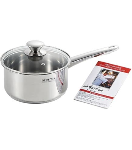 Amazon｜落合 務 IH200V対応 ステンレス片手鍋 18cm LB-172｜パスタ鍋