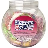 ランドアート 塩タブレット5兄弟ポットタイプ 410g 約150粒 800-5034