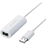 エレコム ゲームパッドコンバータ USB接続 Wii クラシックコントローラ対応 1ポート ホワイト JC-W01UWH【ドラゴンクエストX 動作確認済】