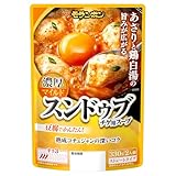 モランボン スンドゥブチゲ用スープ 濃厚マイルド 330g×5個