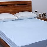 Sund おねしょシーツ 防水シーツ ベッドシーツ 防水 防虫 透氣 竹繊維 200*200cm*42 子供 赤ちゃん おねしょ防止対策 産後介護 洗える お布団が濡れない 安心 防水加工 ブルー