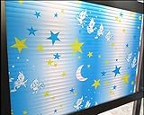 Generic Selfadhesive Width 85Cm Decorative Frosted Privacy Window Film Stickers For Kids Bedroom Not