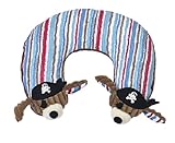 Maison Chic Patch the Pirate Dog Travel Pillow, 11"