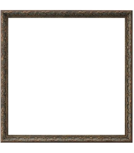 Amazon | 同志舎 正方形額縁 40角（400×400mm） L型 アクリル仕様 (木